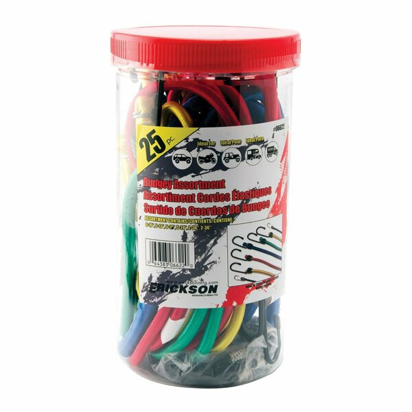 Boatbuckle BUNGEE CORD ASSORTED, 25PK 06622